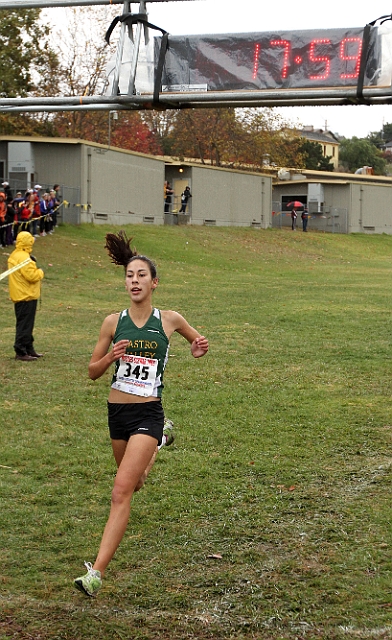 2010NCSXC GD1-1390.JPG - 2010 North Coast Section Cross Country Championships, Hayward High School, Hayward, California